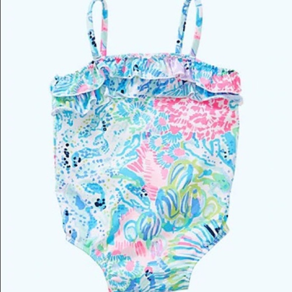 Lilly Pulitzer infant bathing suit 6-12 month